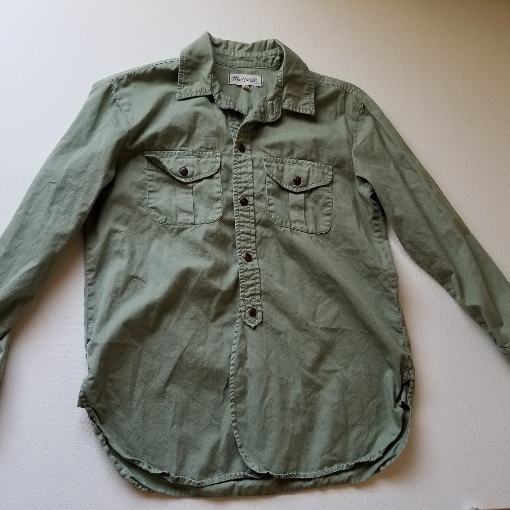Madewell long sleeve button down
